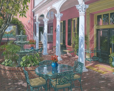 Painting - Meeting Street Inn, Charleston
