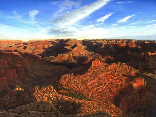Painting - Morning Glory – The Grand Canyon from South Kaibab Trail